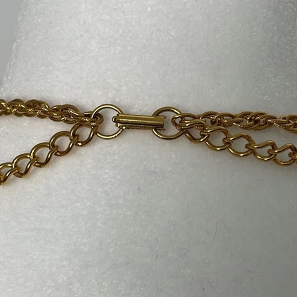 VINTAGE Double Chain Locket &  Tassel Charm Pendants - Picture 6 of 10